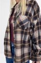camicia in flanella a quadri lio
